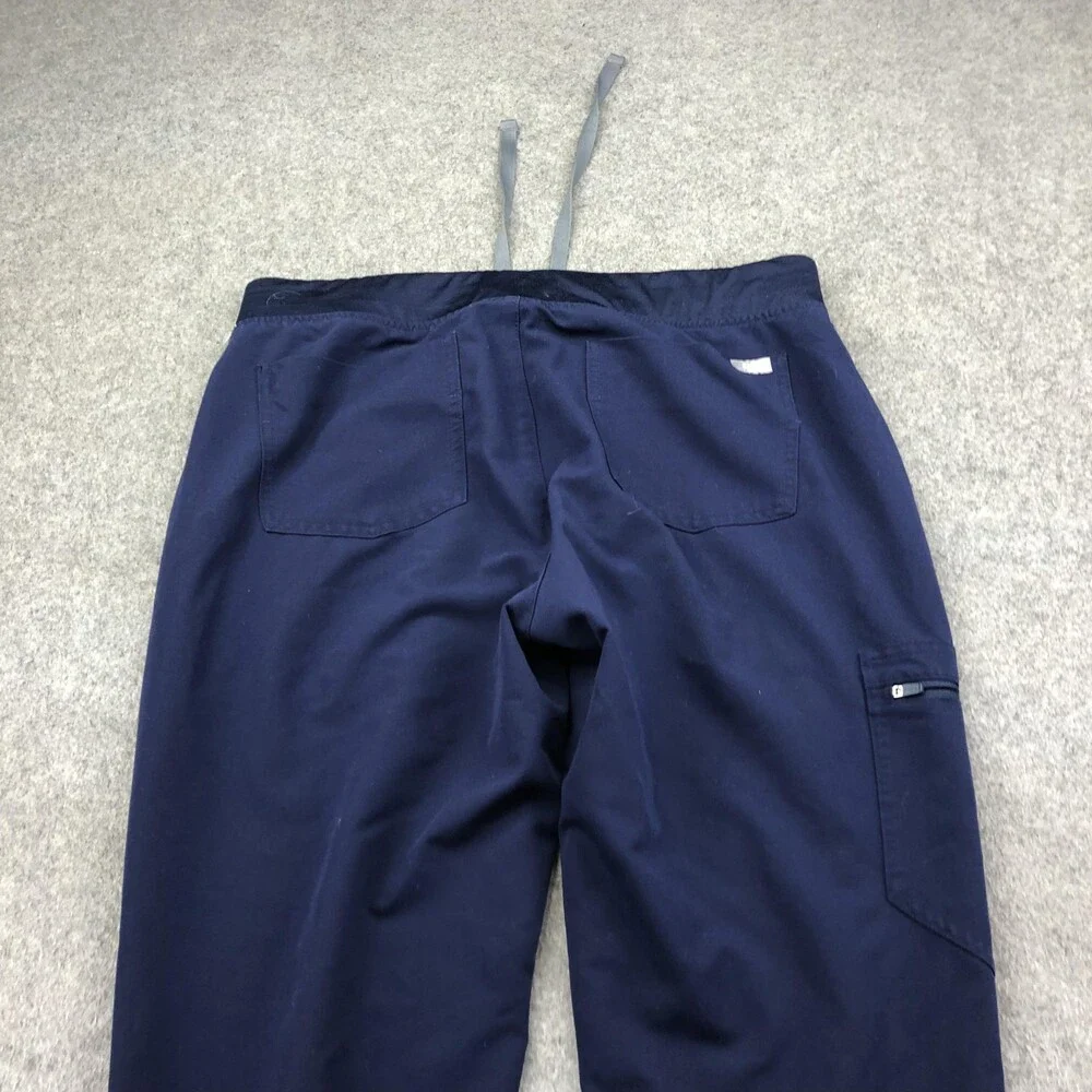FIGS Scrub Jogger Pants Womens Large Blue Technical Collection Cargo Zamora